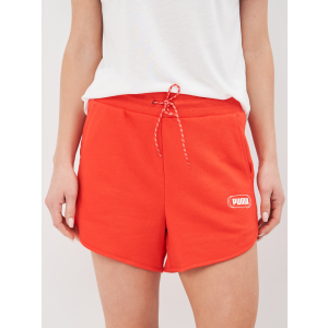 хороша модель Шорти спортивні Puma Rebel High Waist Shorts 58581723 M Poppy Red (4063697325838)