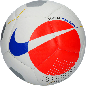 М'яч футзальний Nike Futsal Maestro Size 4 White/Orange (SC3974-101) краща модель в Хмельницькому