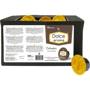 Капсула Dolce Aroma Colombia для системи Lavazza Blue 8 г х 50 шт (4820093484855) рейтинг