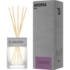 Аромадиффузор Sister's Aroma Reed Diffuser Tuscan Grapes Тосканский виноград 120 мл (8681301037166) лучшая модель в Хмельницком