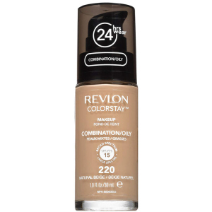 Тональний крем Revlon ColorStay комбінована та жирна шкіра з дозатором 220 Natural Beige 30 мл (309974700054) в Хмельницькому