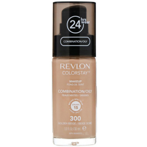 Тональный крем Revlon ColorStay комбинированная и жирная кожа с дозатором 300 Golden Beige 30 мл (309974700085) ТОП в Хмельницком