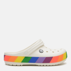 Кроксы Crocs Crocband Rainbow Block Clog 206361-94S-M4/W6 36-37 22.1 см Белые (191448456884) надежный