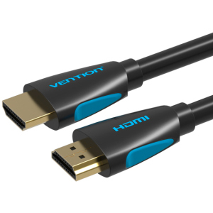 Кабель Vention HDMI-HDMI, 2 м v2.0 (VAA-M02-B200) (43387712) краща модель в Хмельницькому