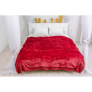 Плед MirSon №1005 Damask Red 150x200 (2200002979993) в Хмельницькому