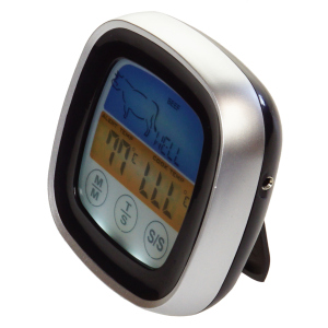 Електронний термометр для м'яса Supretto з РК-дисплеєм Срібло (5982-0001) в Хмельницькому