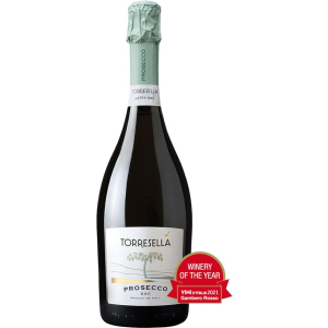 Ігристе вино Torresella Prosecco Extra-Dry DOC біле екстра сухе 0.75 л 11% (8007155000758) ТОП в Хмельницькому