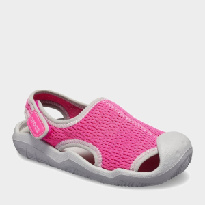 Сандалії Crocs Swiftwater Mesh 205463-6X0-C12 29-30 Рожеві (191448309609) рейтинг