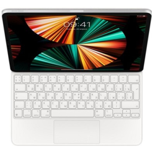 Обложка-клавиатура Apple Magic Keyboard для iPad Pro 12.9 2021 White (MJQL3RS/A) лучшая модель в Хмельницком