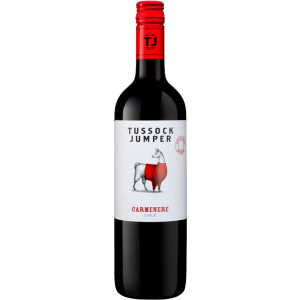Вино Tussock Jumper Carmenere красное сухое 0.75 л 13.5% (3760204540142) ТОП в Хмельницком