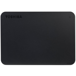 Зовнішній накопичувач HDD 2.5" USB 2.0TB Toshiba Canvio Basics Black + USB-C адаптер (HDTB420EK3ABH) ТОП в Хмельницькому