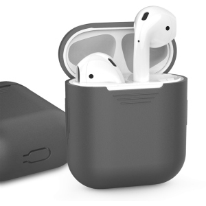 Класичний Силіконовий чохол AhaStyle для Apple AirPods Gray (AHA-01020-GRY) в Хмельницькому