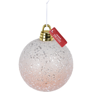 Ялинкова куля Christmas Decoration 20 см (CAA724990_glitter) краща модель в Хмельницькому