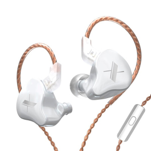 Наушники KZ ZS5 (EDX) с микрофоном white