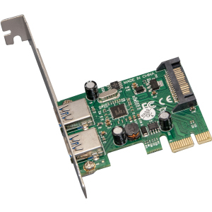 Плата расширения Frime PCI-E to USB3.0 (2 порта) NEC720202 (ECF-PCIEtoUSB004.LP) рейтинг