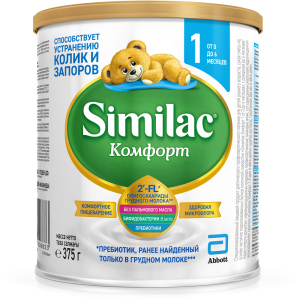 Суха молочна суміш Similac Комфорт 1 375 г (8427030006833) краща модель в Хмельницькому