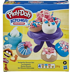 Игровой набор Hasbro Play Doh Выпечка и пончики (E3344) (5010993555970) лучшая модель в Хмельницком