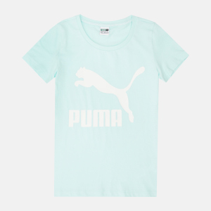 Футболка дитяча Puma Classics Logo Tee G 853241341 140 см Fair Aqua (4060978196743)