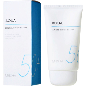 Солнцезащитный гель Missha All Around Safe Block Aqua Sun Gel SPF50+/PA++++ 50 мл (8809581452411) рейтинг