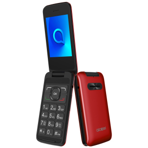 Мобильный телефон Alcatel 3025 Single SIM Metallic Red (3025X-2DALUA1) лучшая модель в Хмельницком