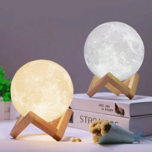 купити Лампа настільна BonaDi 3D Moon Lamp Світильник на сенсорному керуванні