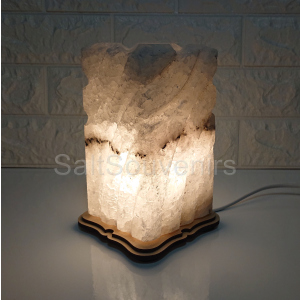 Соляная лампа EcoDecorLamp Прямоугольник резной большой