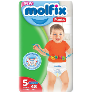 Підгузки-трусики Molfix Jumbo 5 junior 11-18 кг 48 шт (8690536842728)