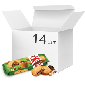 Упаковка печенья Roshen Lovita Soft Cream Cookies hazelnut 170 г x 14 шт (4823077633416) в Хмельницком