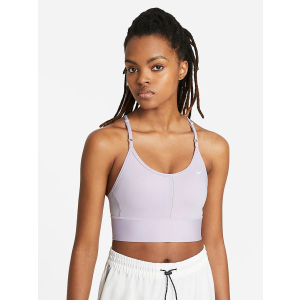 Спортивний Топ Nike W Nk Df Indy Ll Bra DB8765-578 S Бузковий (194957243037) краща модель в Хмельницькому