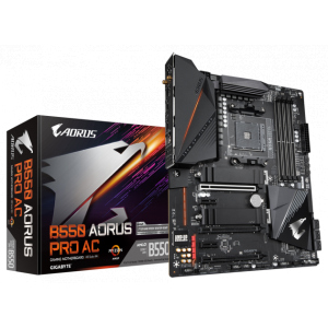 Материнська плата GIGABYTE B550 AORUS PRO AC краща модель в Хмельницькому