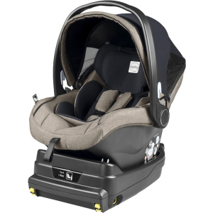 Автокрісло Peg-Perego Primo Viaggio i-Size з базою Luxe Ecru Бежеве (IMSZ000000BA36DX51) (8005475392751) краща модель в Хмельницькому