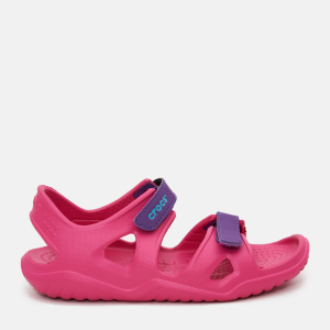 Сандалии Crocs Kids Swiftwater River Sandal 204988-60O-С12 29 Paradise Pink/Amethyst (0191448131125) надежный