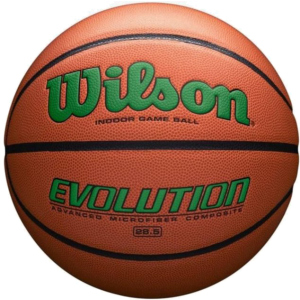 М'яч баскетбольний Wilson Evolution 295 game ball gr size7 (WTB0595XB0701) в Хмельницькому