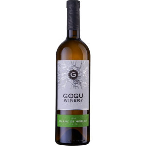 Вино GOGU WINERY Блан где Мерло белое полусухое 0.75 л 13.5% (4841800001028) надежный