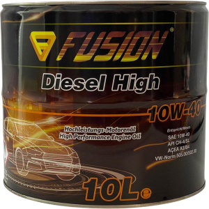 Моторное масло Fusion Diesel High 10W-40 10 л Metal (FU1040TD/10m)