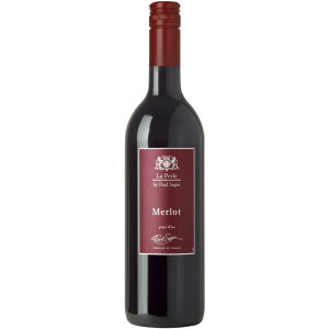 Вино La Perle Merlot червоне сухе 0.75 л 10.6-12.9% (3552657021978) надійний