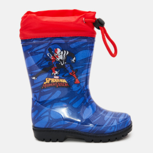 Резиновые сапоги Disney Perletti Spiderman 98072 30-31 Синие (8015831980723) ТОП в Хмельницком