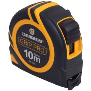 Рулетка измерительная Demass Grip Pro 10 м (RR 10025) в Хмельницком