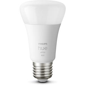 Умная лампа Philips Hue Single Bulb E27, 9W(60Вт), 2700K, White, Bluetooth, димируемая (929001821618) в Хмельницком