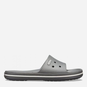 Шльопанці Crocs Crocband Iii Slide 205733-07I 36-37 (M4/W6) 22.1 см Сірі з білим (191448334205) рейтинг