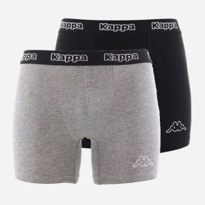 Трусы-шорты Карра Boxers 2-Pack 304JB30-927 L 2 шт Black/Mid Grey (3664931028303) ТОП в Хмельницком