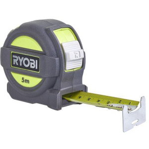 Рулетка измерительная RYOBI RTM5M 5 м х 25 мм (5132004360)