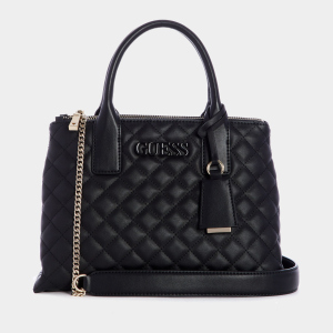 Сумка женская Guess Elliana Satchel 562 Черная (H2000029600005) лучшая модель в Хмельницком