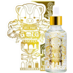 Есенція для обличчя Elizavecca Milky Piggy Hell-Pore Gold Essence з частинками 24к золота 50 мл (8809624500086) краща модель в Хмельницькому