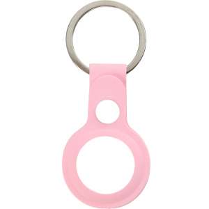 Чехол-брелок ArmorStandart Silicone Ring with Button для Apple AirTag Pink лучшая модель в Хмельницком