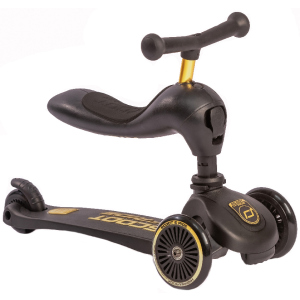 Самокат Scoot and Ride Highwaykick-1 Чорний (SR-96428) краща модель в Хмельницькому