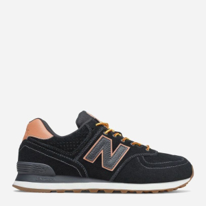 Кроссовки New Balance 574 Luxe ML574XAB 44.5 (11.5) 29.5 см Черные (739980411284) ТОП в Хмельницком