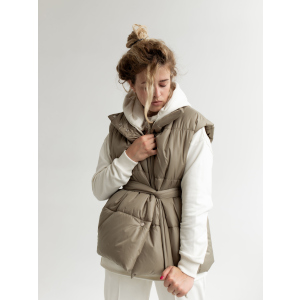 Жилет Feel and Fly Ella Olive 503109 XL Олива (4820503142197) краща модель в Хмельницькому