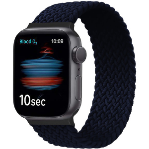 Ремешок Promate Fusion-40M для Apple Watch 38-40 мм 1/2/3/4/5/6/SE Charcoal (fusion-40m.charcoal) ТОП в Хмельницком