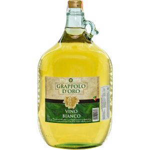 хороша модель Вино Grappolo d'Oro Vino Bianco біле сухе 5л 10.5% (8005228001657)